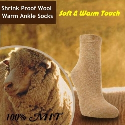 複製-(23211) Anklets New Winter Warm Wool Blend Socks